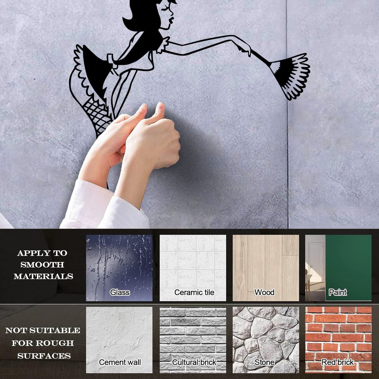 Wall Decals Appeal Maid Shops Ation Adult Pin Up Style Store Decoration