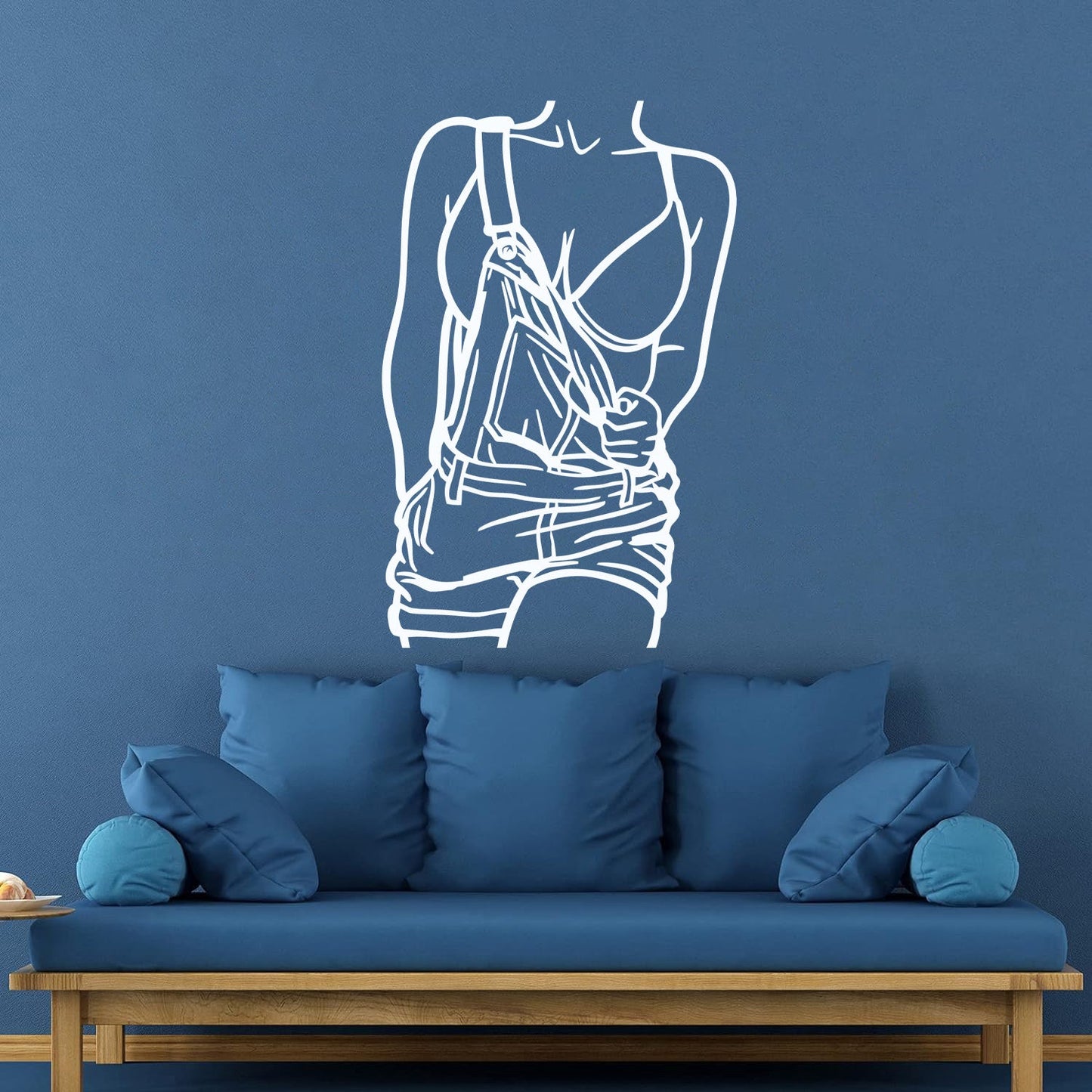 Vinyl Wall Decals Appeal Model Hot Girl Body Erotic Lingerie Tattoo Culture