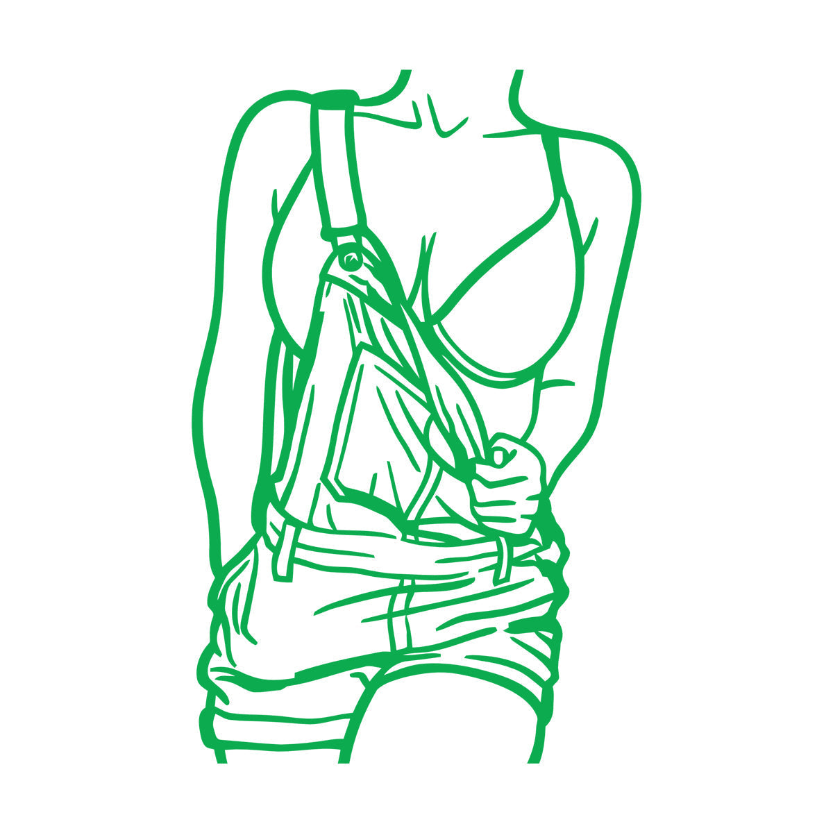 Vinyl Wall Decals Appeal Model Hot Girl Body Erotic Lingerie Tattoo Culture