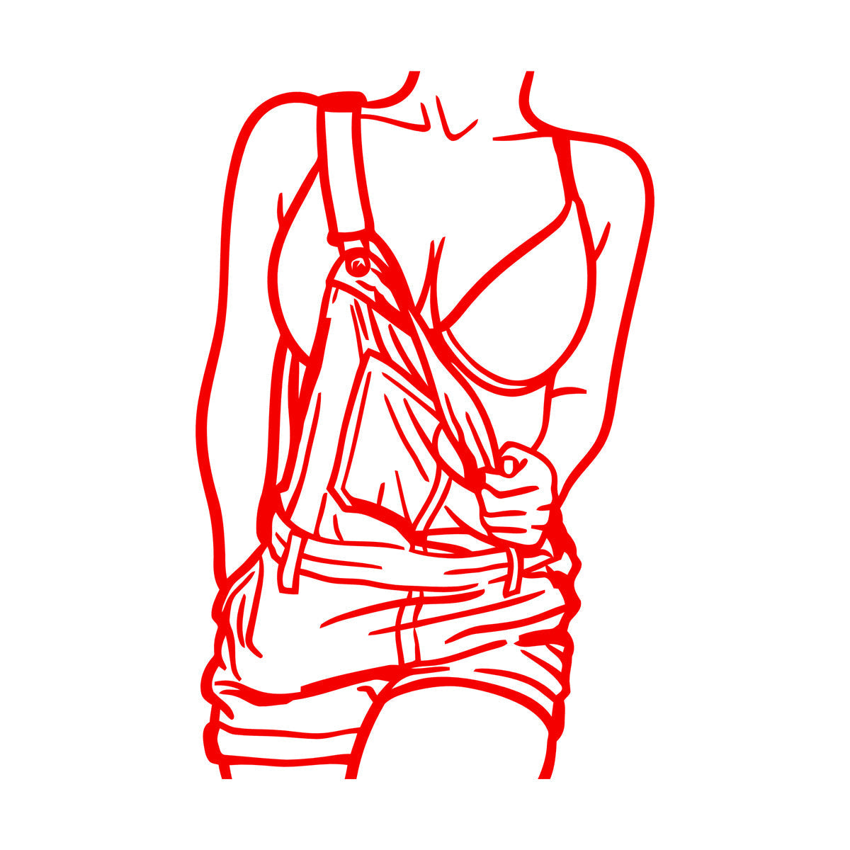 Vinyl Wall Decals Appeal Model Hot Girl Body Erotic Lingerie Tattoo Culture