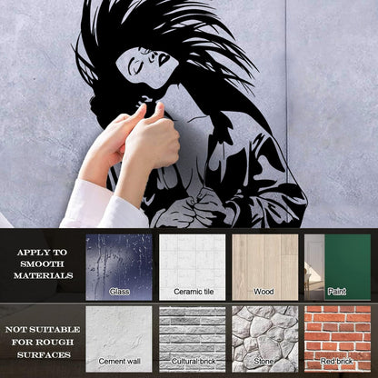 Wall Stickers Appeal Woman Adult Easy Installation