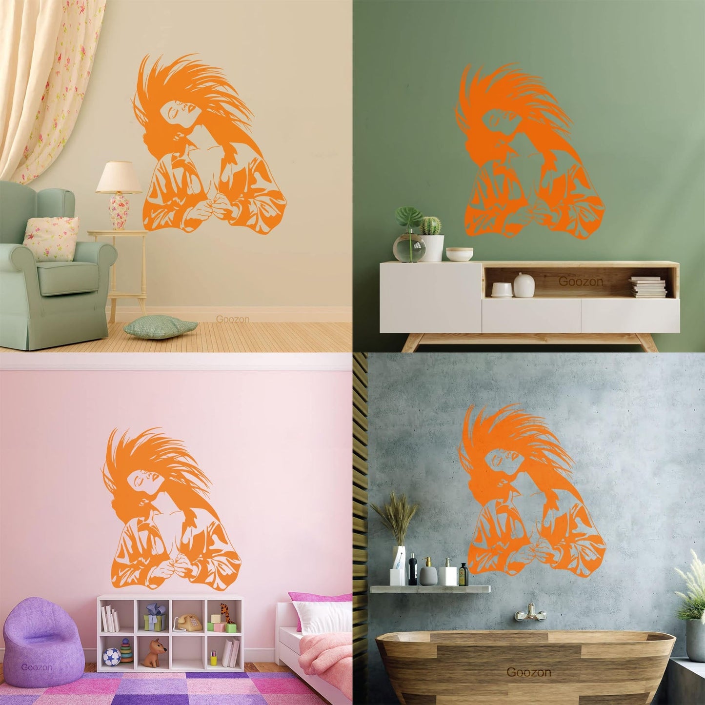 Wall Stickers Appeal Woman Adult Easy Installation