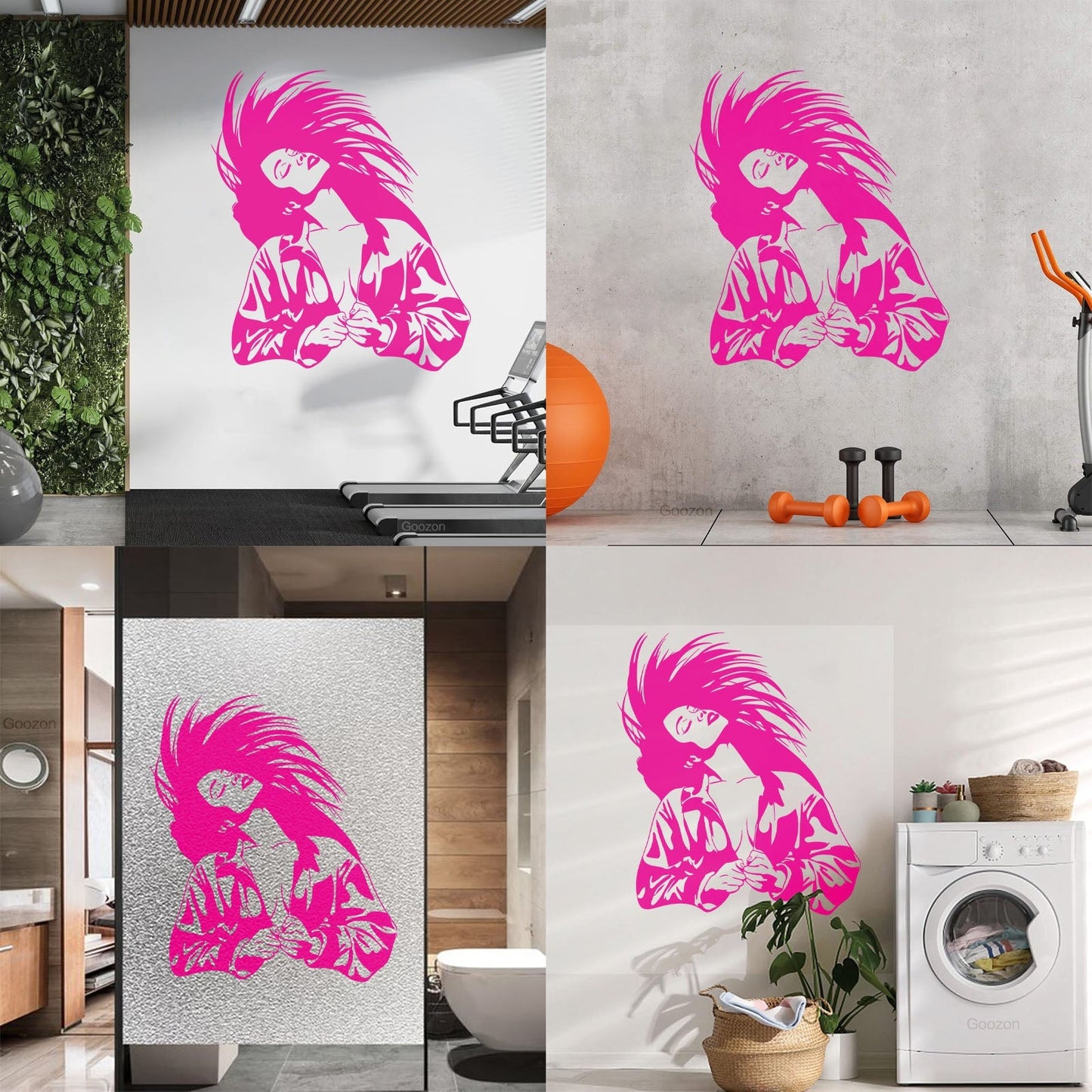 Wall Stickers Appeal Woman Adult Easy Installation