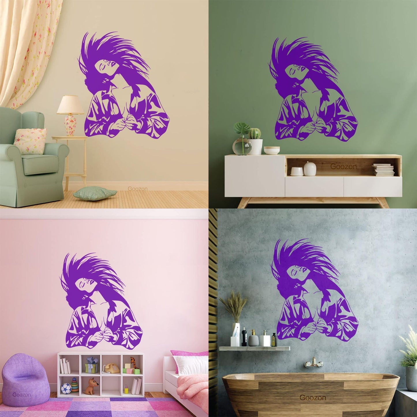 Wall Stickers Appeal Woman Adult Easy Installation