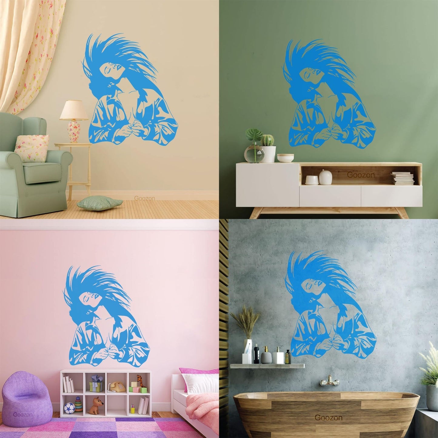 Wall Stickers Appeal Woman Adult Easy Installation