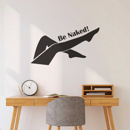 Appeal Woman Legs Be Quote Fine Carving Decals Art Mural Painting