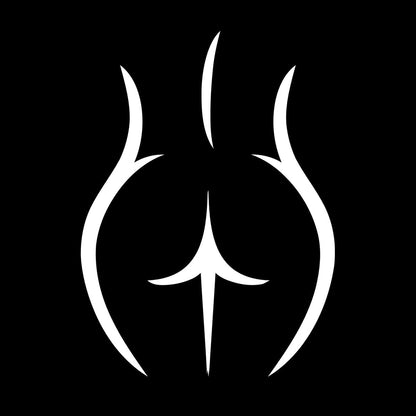 Vinyl Art Sticker Appeal Woman Buttocks Multiple Size Options