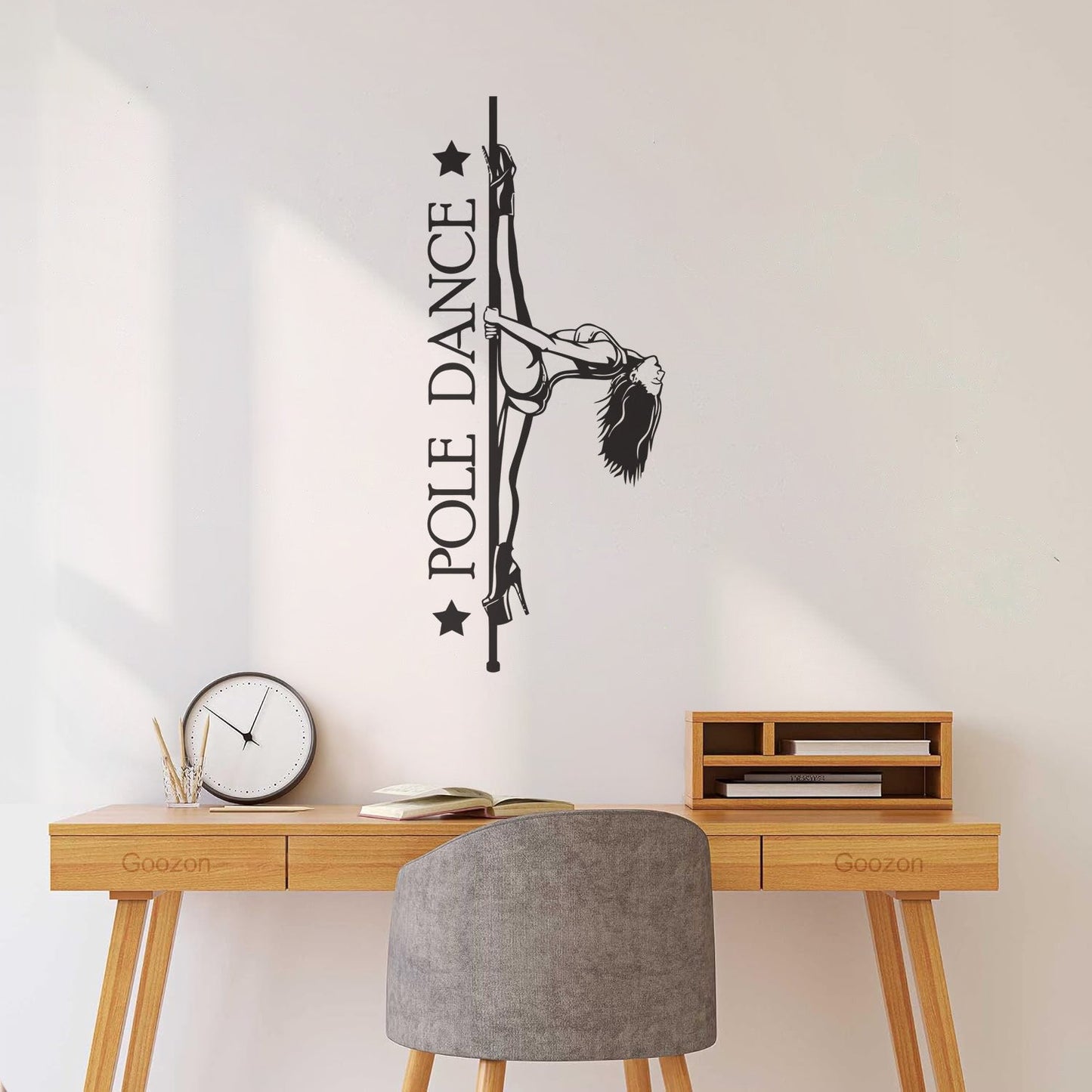 Engraving Stickers Pole Dance Appeal Woman Striptease Night Club Adult Waterproof