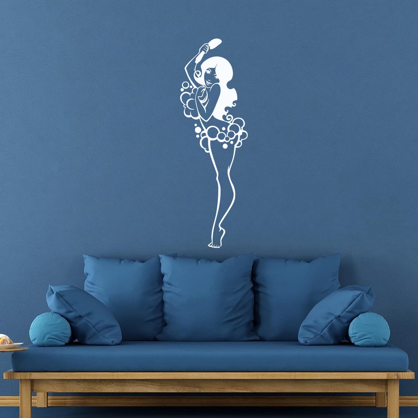 Wall Decals Pvc Shower Woman Personalized Customization
