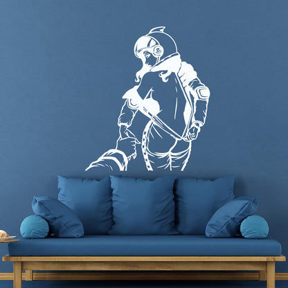 Vinyl Wall Decals Spacesuit Appeal Girl Striptease Come With Me Window Decals