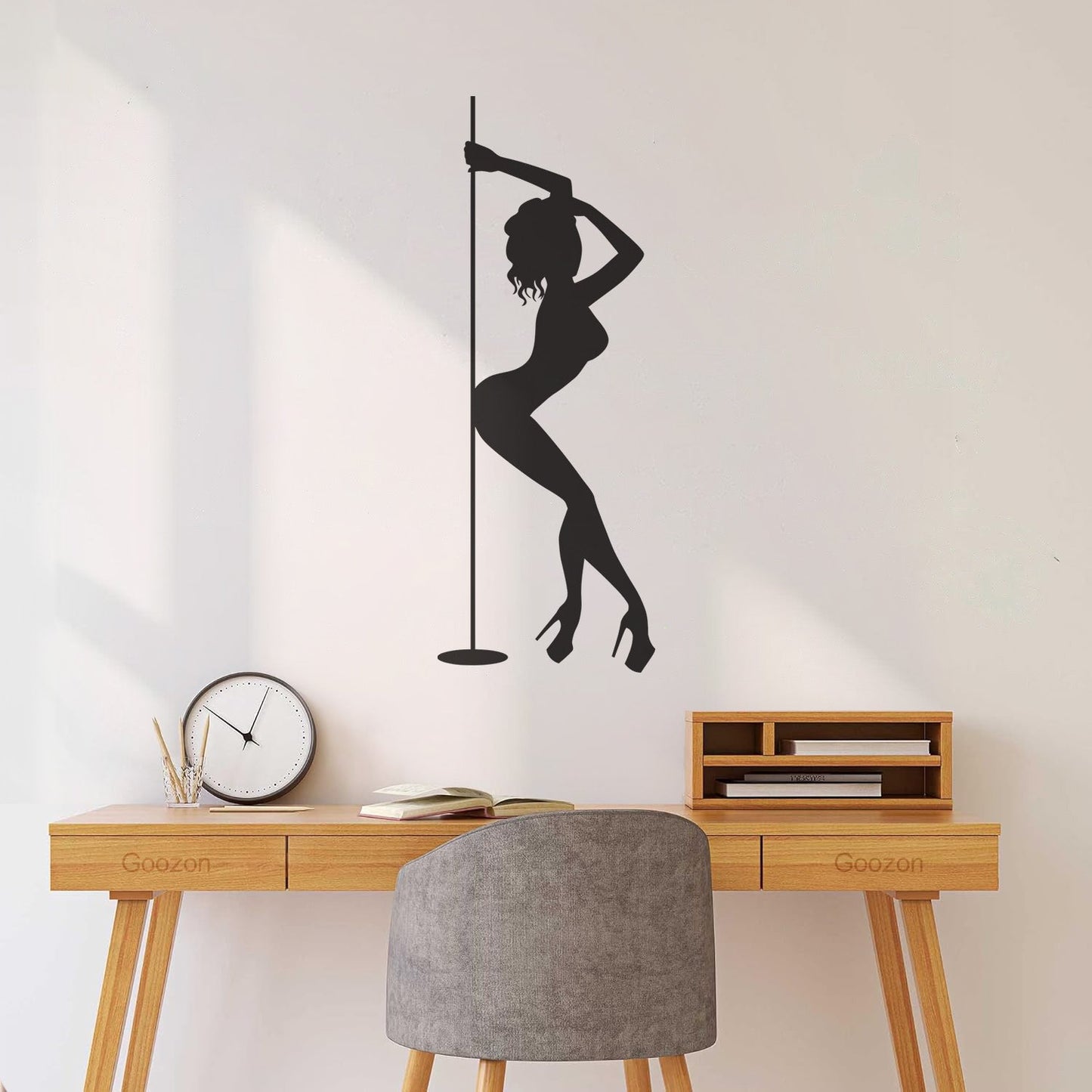 Engraving Decals Stripper Appeal Girl Strip Club Dance Glass Stickers