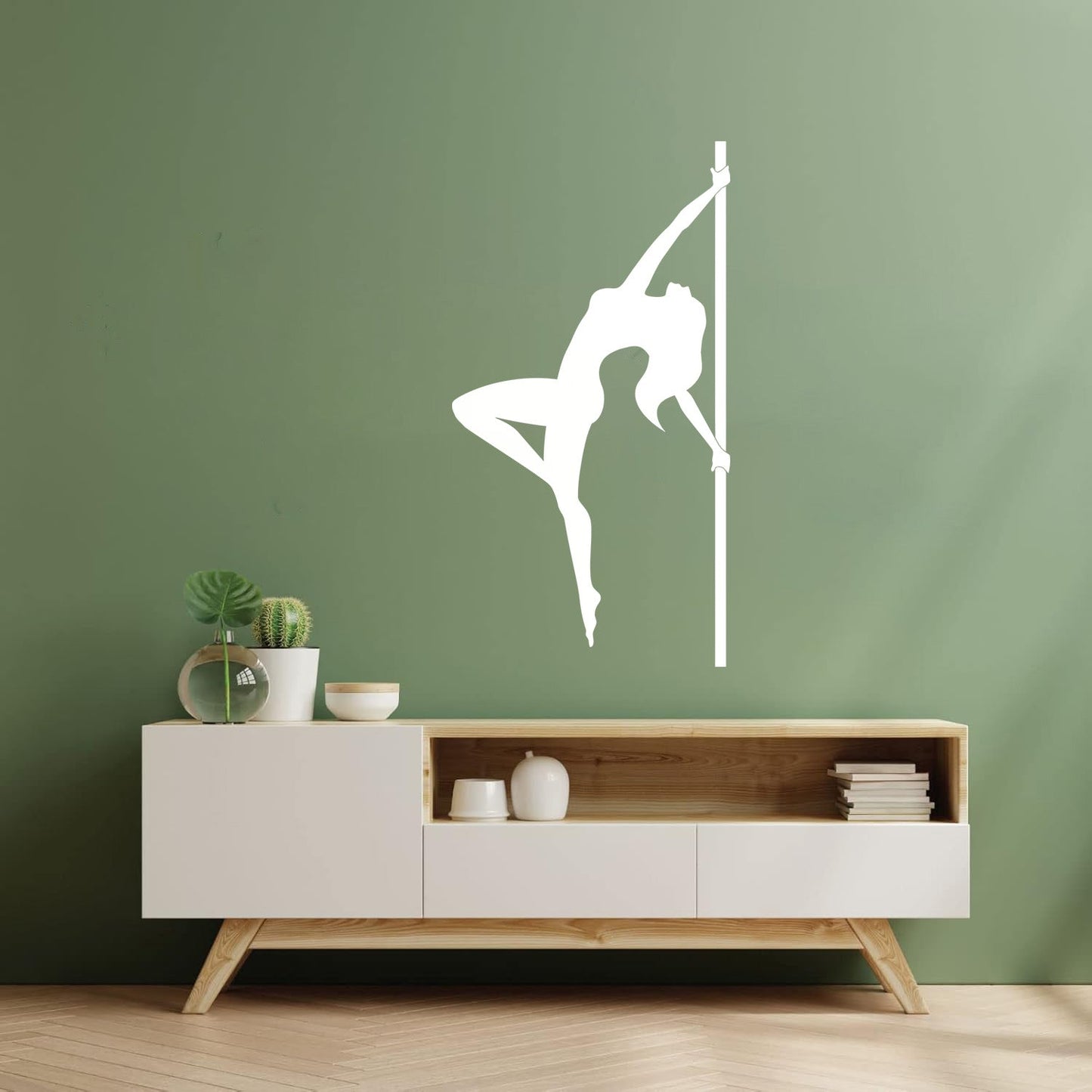 Mural And Wall Vinyl Decal Stripper Appeal Girl Striptease Dance Store Decoration