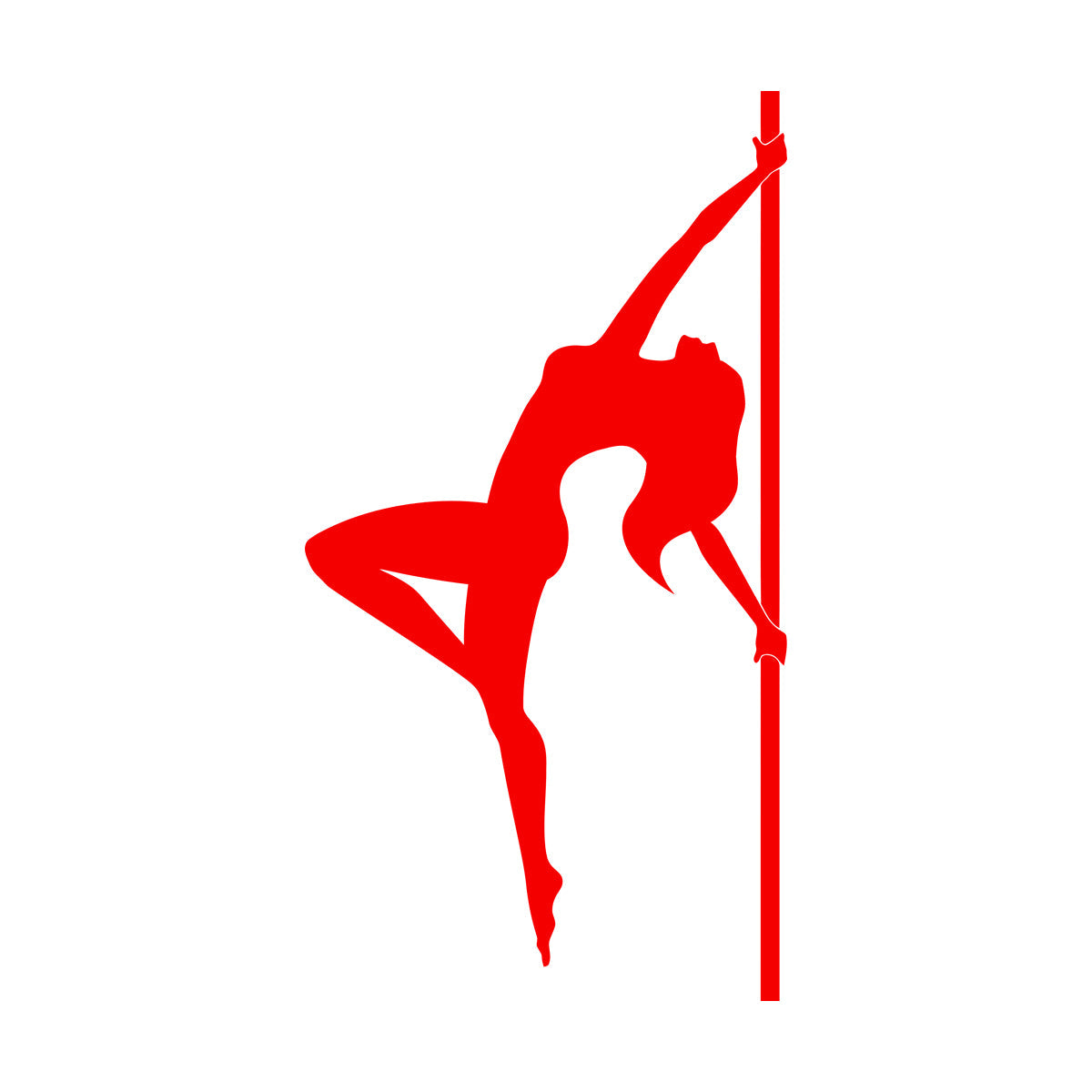 Mural And Wall Vinyl Decal Stripper Appeal Girl Striptease Dance Store Decoration