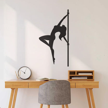 Mural And Wall Vinyl Decal Stripper Appeal Girl Striptease Dance Store Decoration