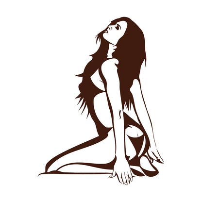 Stripper Striptease Dance Hot Girl Wall Vinyl Sticker Decor Removable Without Leaving Glue