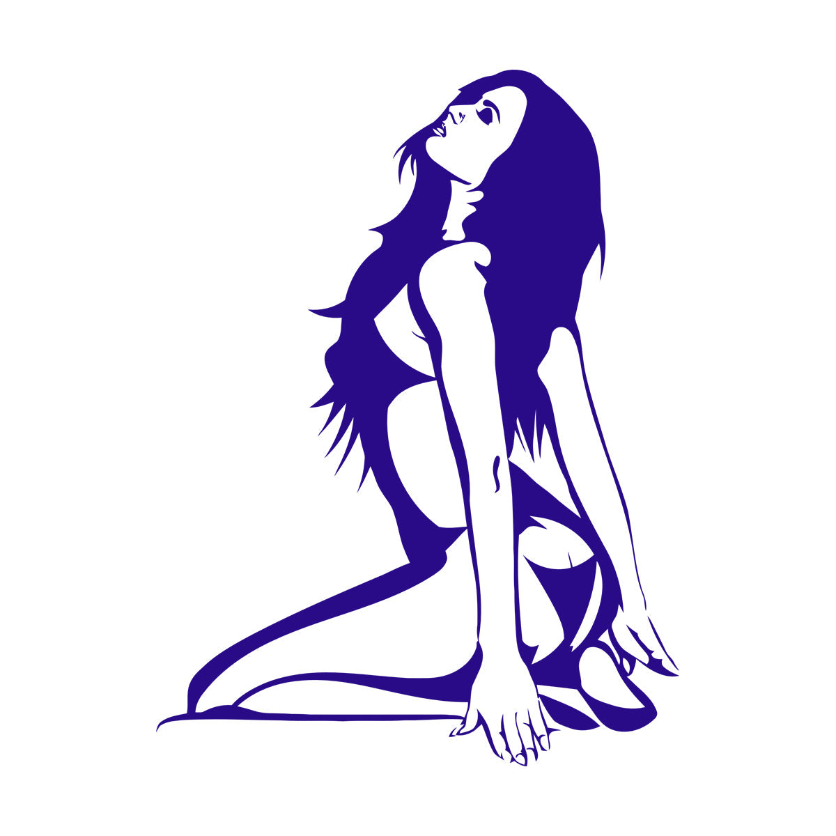 Stripper Striptease Dance Hot Girl Wall Vinyl Sticker Decor Removable Without Leaving Glue