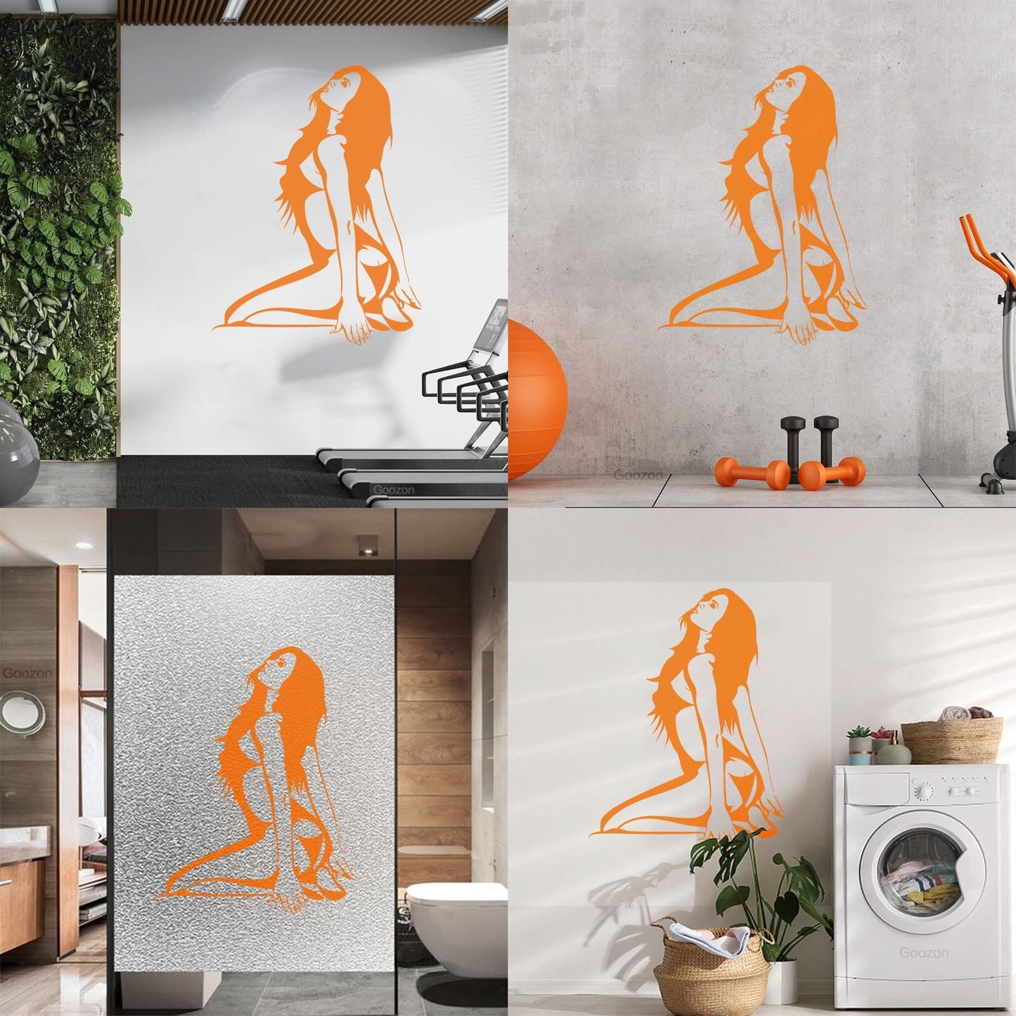 Stripper Striptease Dance Hot Girl Wall Vinyl Sticker Decor Removable Without Leaving Glue