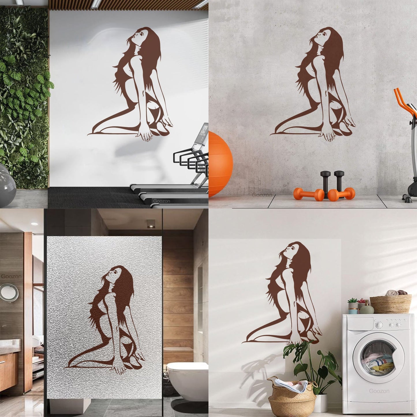 Stripper Striptease Dance Hot Girl Wall Vinyl Sticker Decor Removable Without Leaving Glue