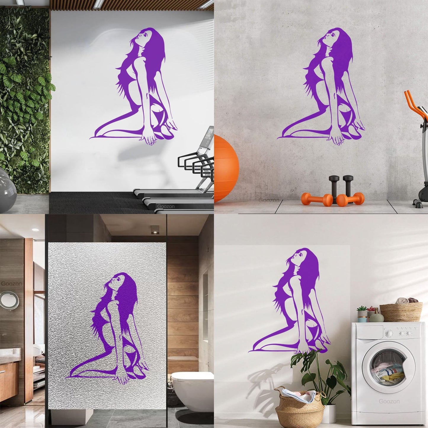Stripper Striptease Dance Hot Girl Wall Vinyl Sticker Decor Removable Without Leaving Glue