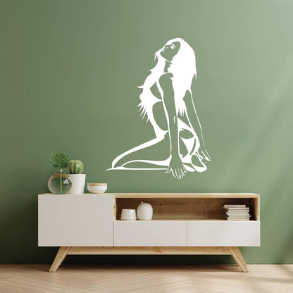 Stripper Striptease Dance Hot Girl Wall Vinyl Sticker Decor Removable Without Leaving Glue