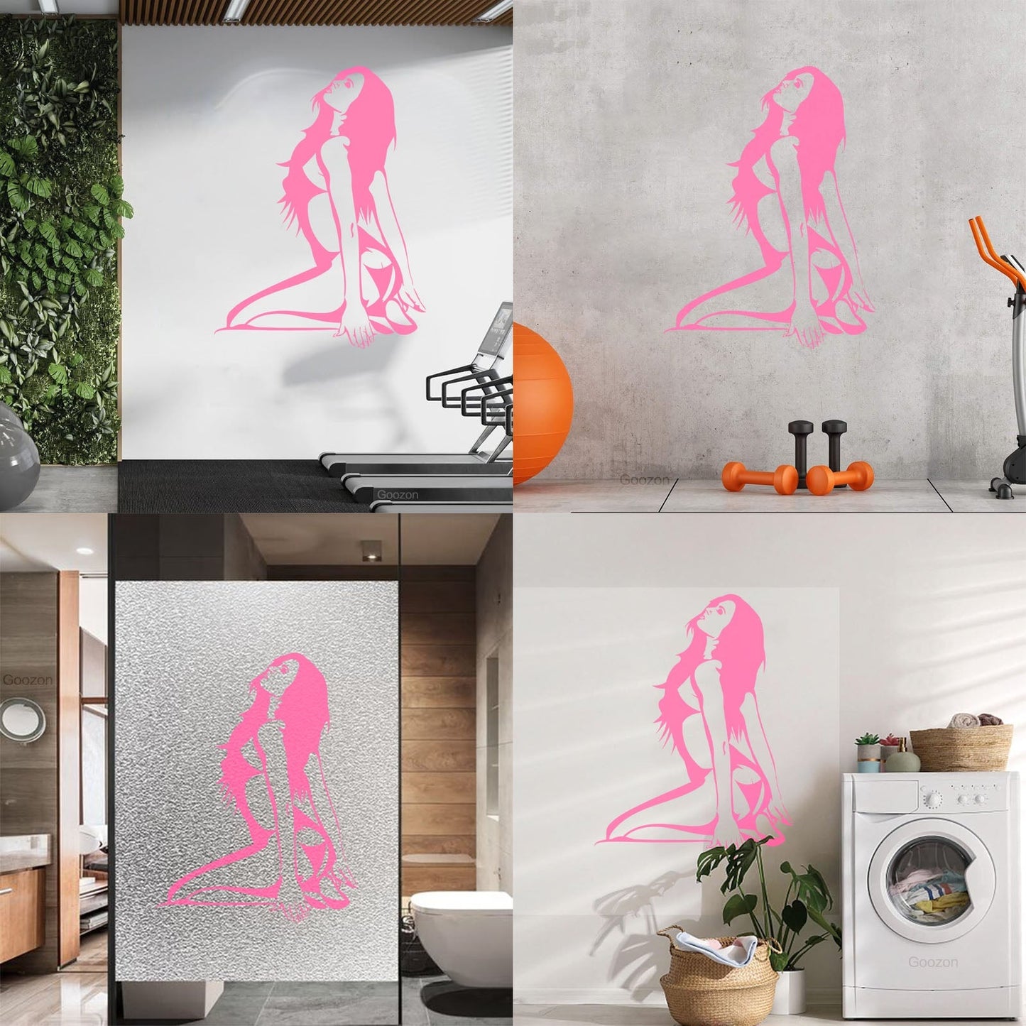 Stripper Striptease Dance Hot Girl Wall Vinyl Sticker Decor Removable Without Leaving Glue