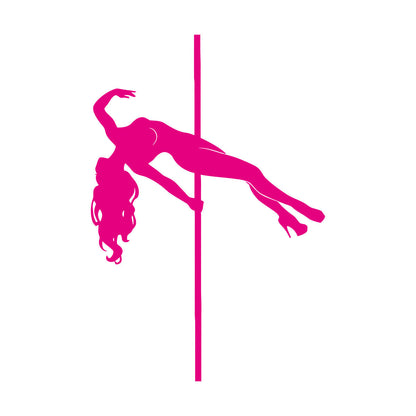 Fine Carving Decals Striptease Club Stripper Girl Strip Dance Multi Color Selection