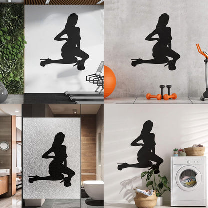 Engraving Stickers Striptease Hot Appeal Girl Stripper Easy Installation