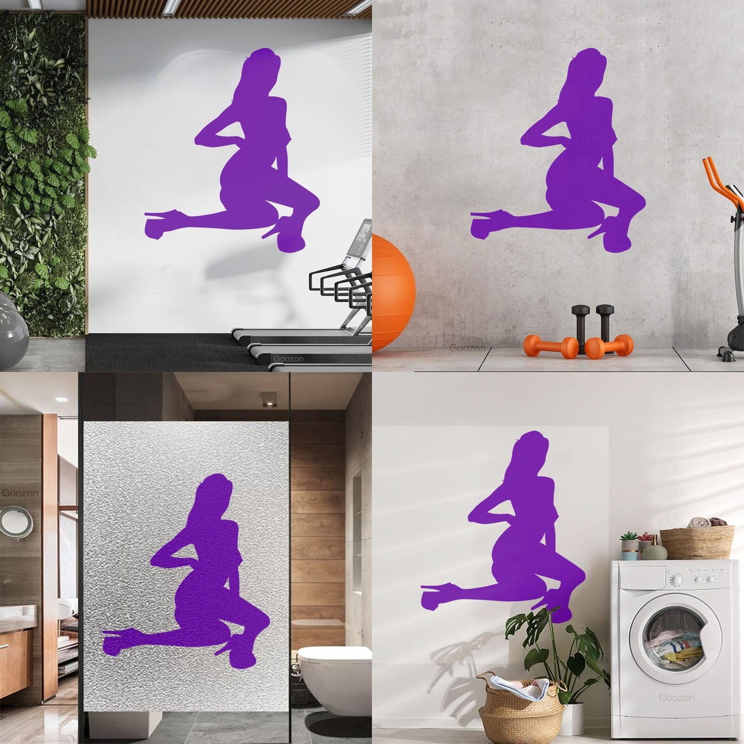 Engraving Stickers Striptease Hot Appeal Girl Stripper Easy Installation