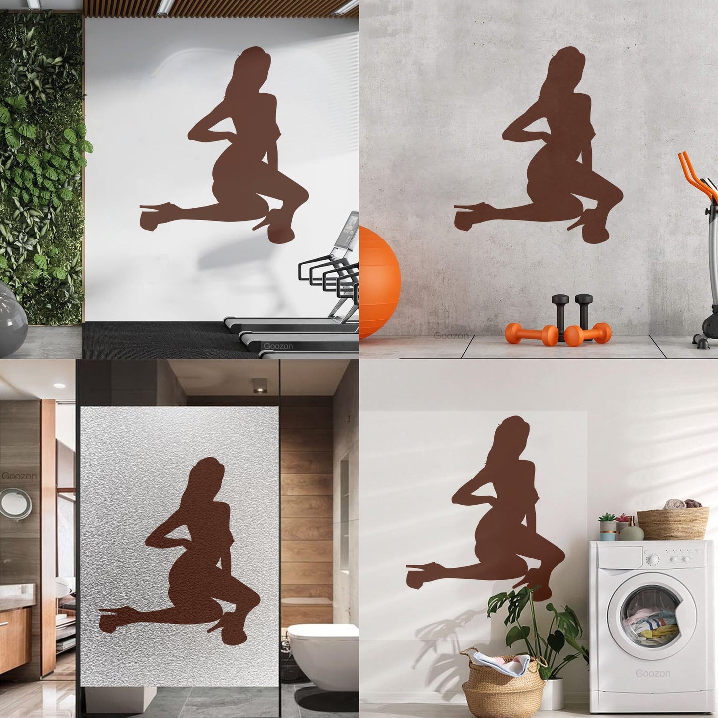 Engraving Stickers Striptease Hot Appeal Girl Stripper Easy Installation