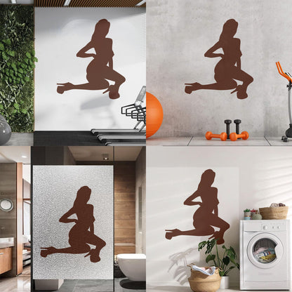 Engraving Stickers Striptease Hot Appeal Girl Stripper Easy Installation