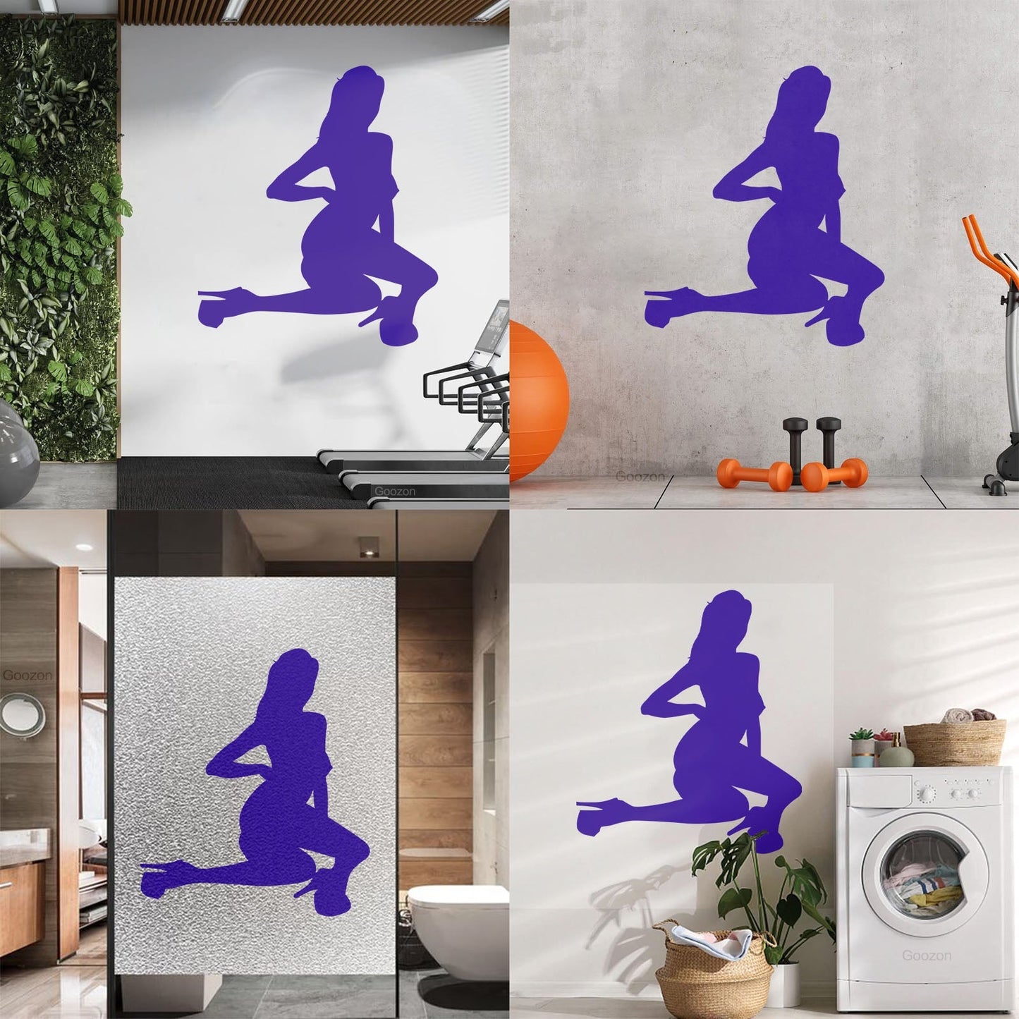 Engraving Stickers Striptease Hot Appeal Girl Stripper Easy Installation