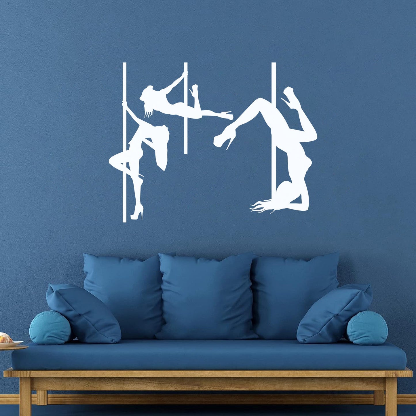 Lettering Decals Striptease Appeal Girls Pole Dance Dancers Art Mural Painting