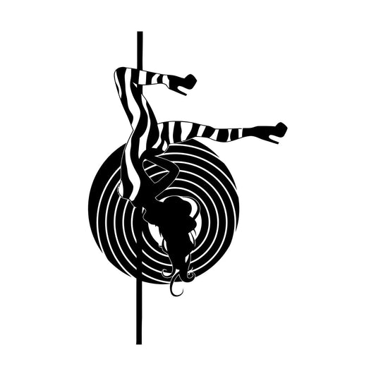 Wall Decals Pvc Striptease Appeal Stripper Hot Girl Multiple Size Options