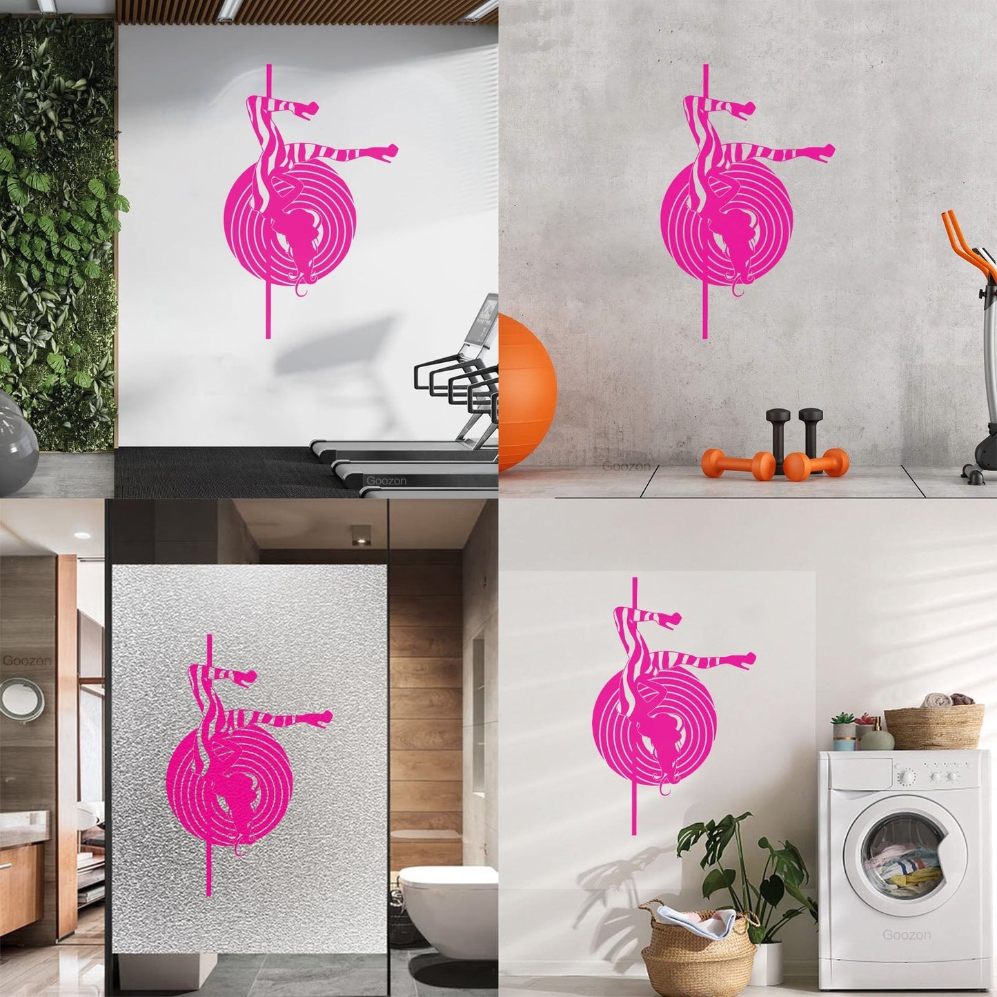 Wall Decals Pvc Striptease Appeal Stripper Hot Girl Multiple Size Options