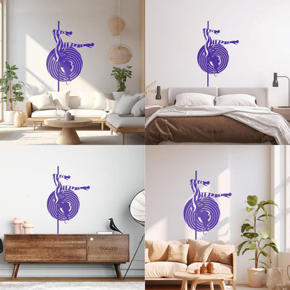 Wall Decals Pvc Striptease Appeal Stripper Hot Girl Multiple Size Options