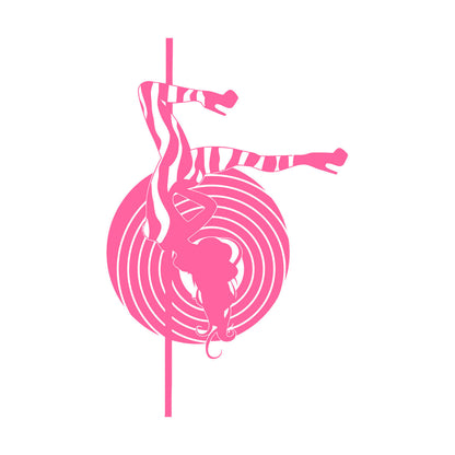 Wall Decals Pvc Striptease Appeal Stripper Hot Girl Multiple Size Options