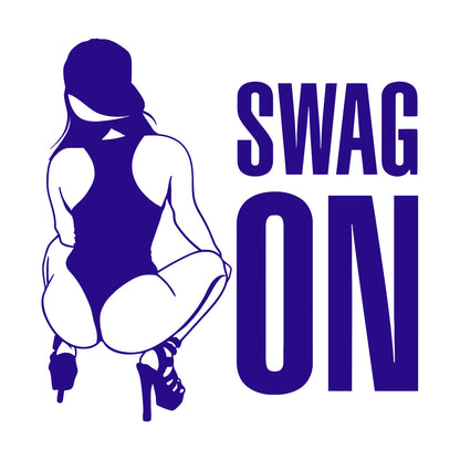 Vinyl Wall Stickers Swag On Hot Appeal Woman Personalized Customization