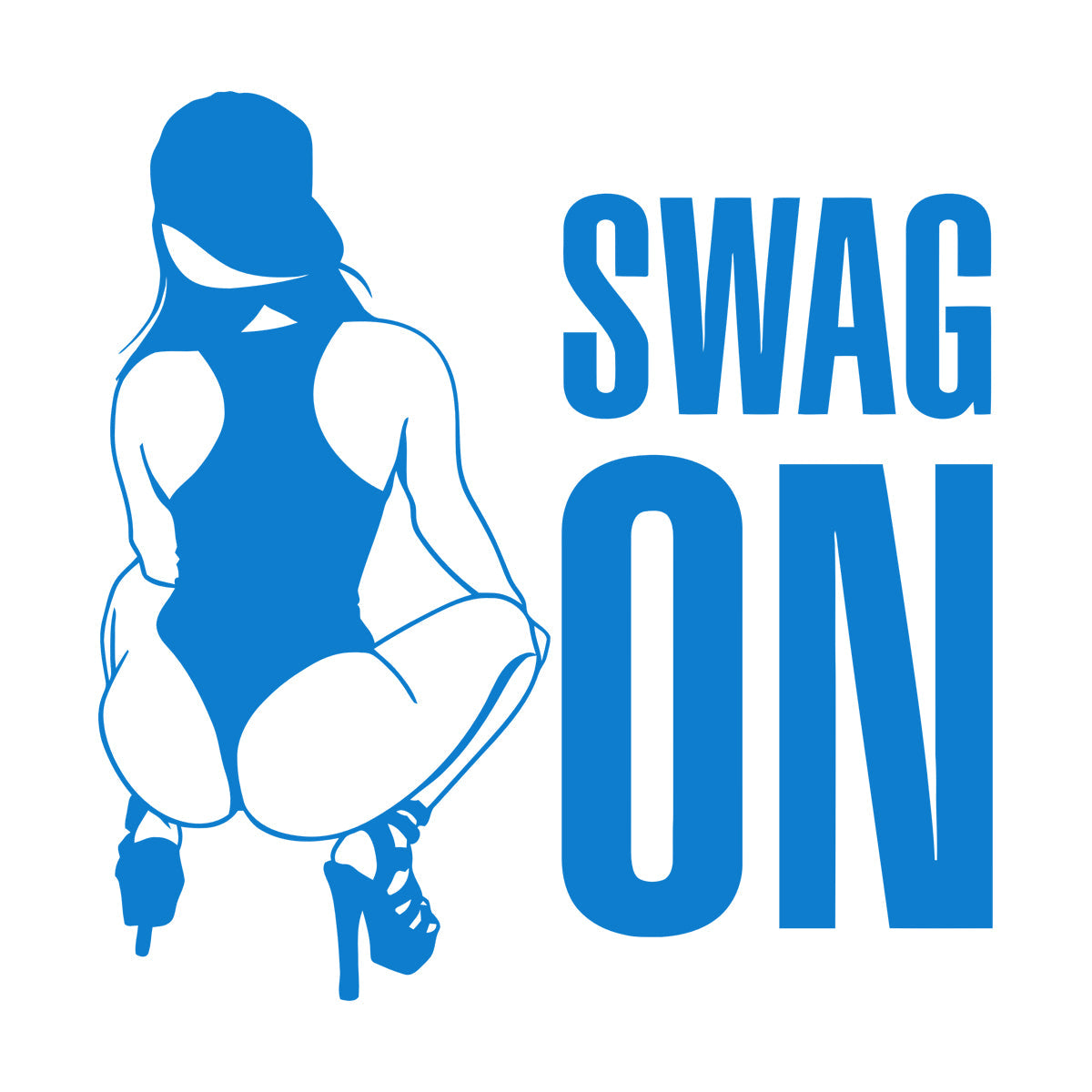 Vinyl Wall Stickers Swag On Hot Appeal Woman Personalized Customization