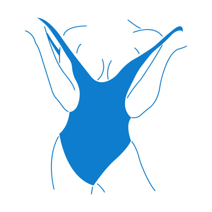 Vinyl Wall Decals Swimsuit Appeal Woman Body Model Art Decoration