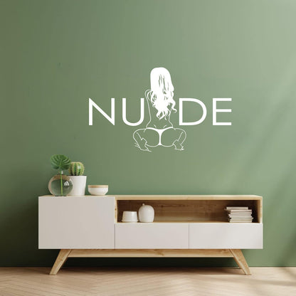 Wall Stickers Paster Paper Word Quote Appeal Girl Thong Window Decals