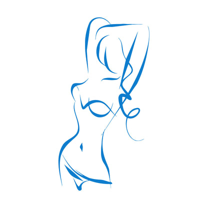 Abstract Appeal Girl Teen Bikini Fashion Lettering Decals Removable Without Leaving Glue