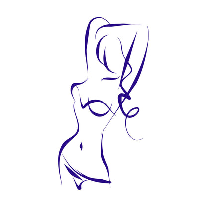 Abstract Appeal Girl Teen Bikini Fashion Lettering Decals Removable Without Leaving Glue