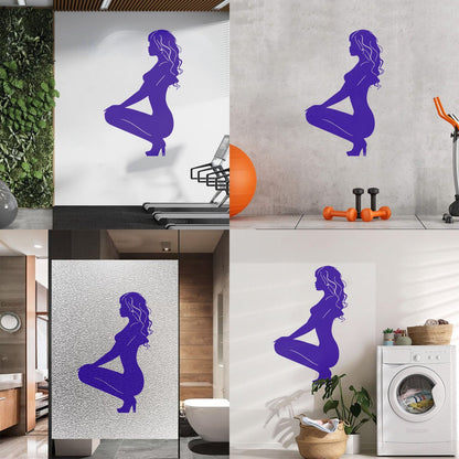 Wall Decals Paster Paper Hot Appeal Woman Striptease Multi Color Selection