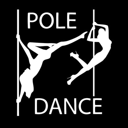 Vinyl Wall Decals Pole Dance Appeal Girls With No Clothes Passion Art Mural Painting