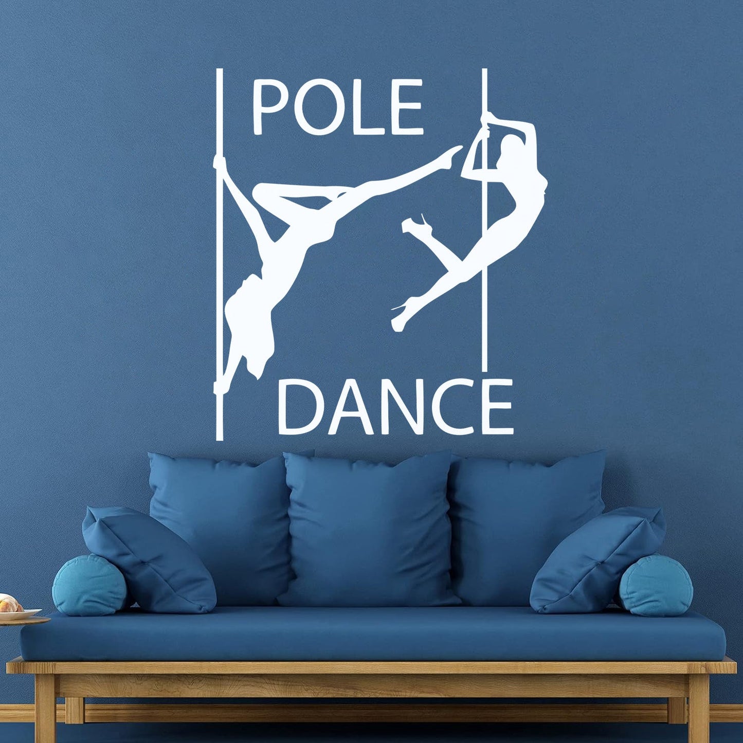 Vinyl Wall Decals Pole Dance Appeal Girls With No Clothes Passion Art Mural Painting