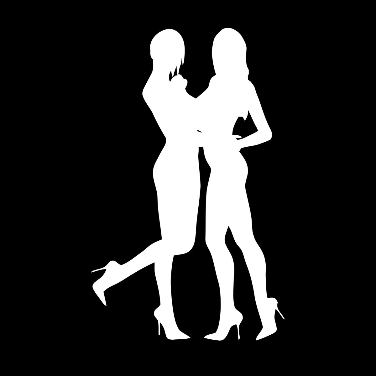 Beautiful Bikini Girls Striptease Dancer Strip Bar Fine Carving Decals Wall Beautification
