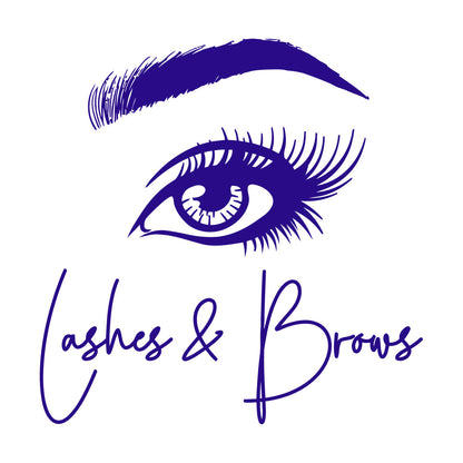 Wall Stickers Paster Paper Expressive Look Women Eyes Eyebrows Lashes Glass Stickers