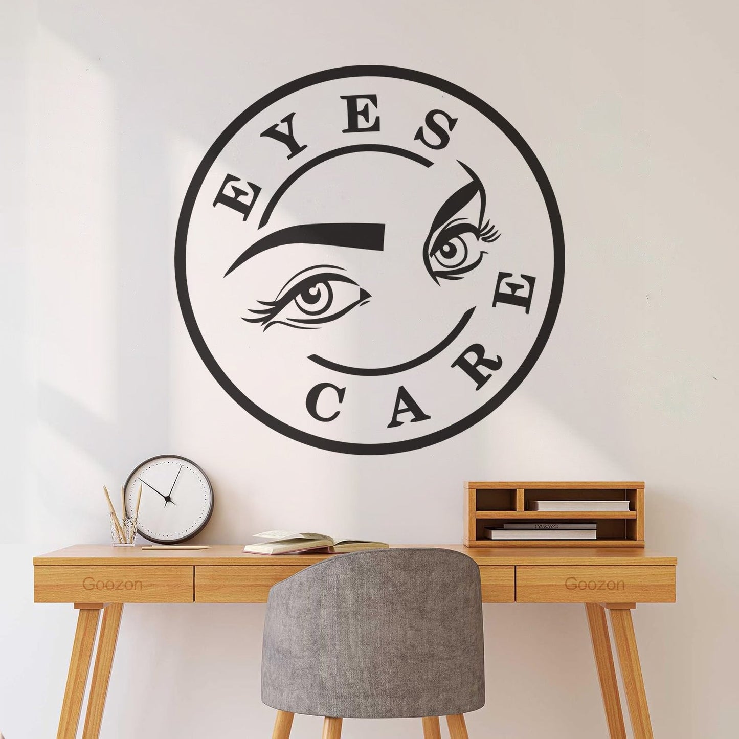 Vinyl Wall Stickers Healthy Eyes Care Ophthalmology Optics Store Waterproof