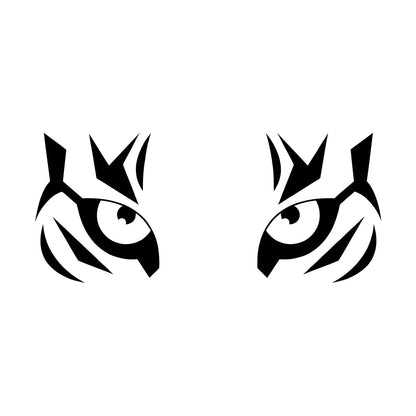 Mural And Wall Vinyl Decal Tiger Eyes African Predator Big Cat It Won'T Fall Off
