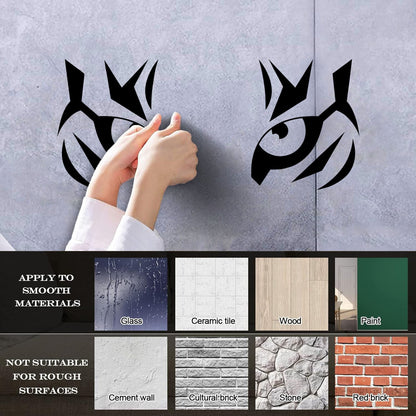 Mural And Wall Vinyl Decal Tiger Eyes African Predator Big Cat It Won'T Fall Off